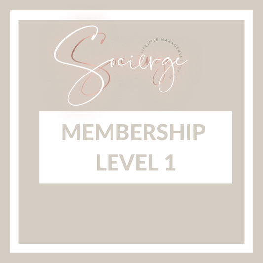 Level 1 Membership: Monthly