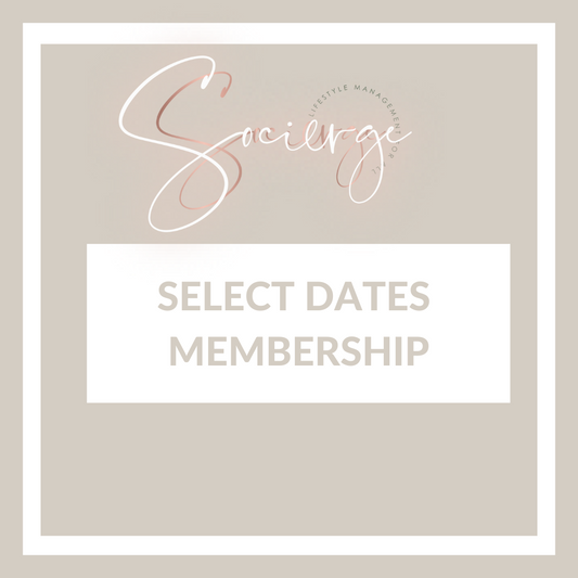 Annual Select 5 Dates Plan